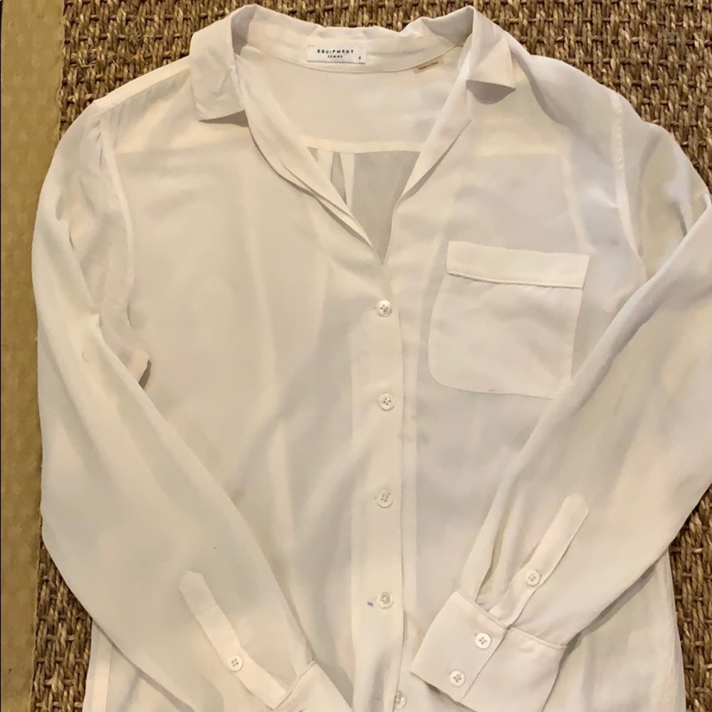 Equipment Silk Blouse